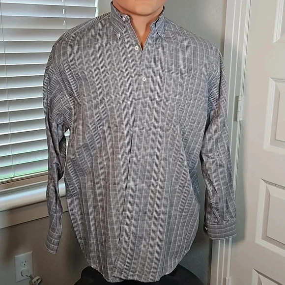Peter Millar Long Sleeve Button Down Shirt XXL - Picture 1 of 4